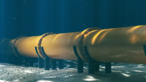 Under sea pipe